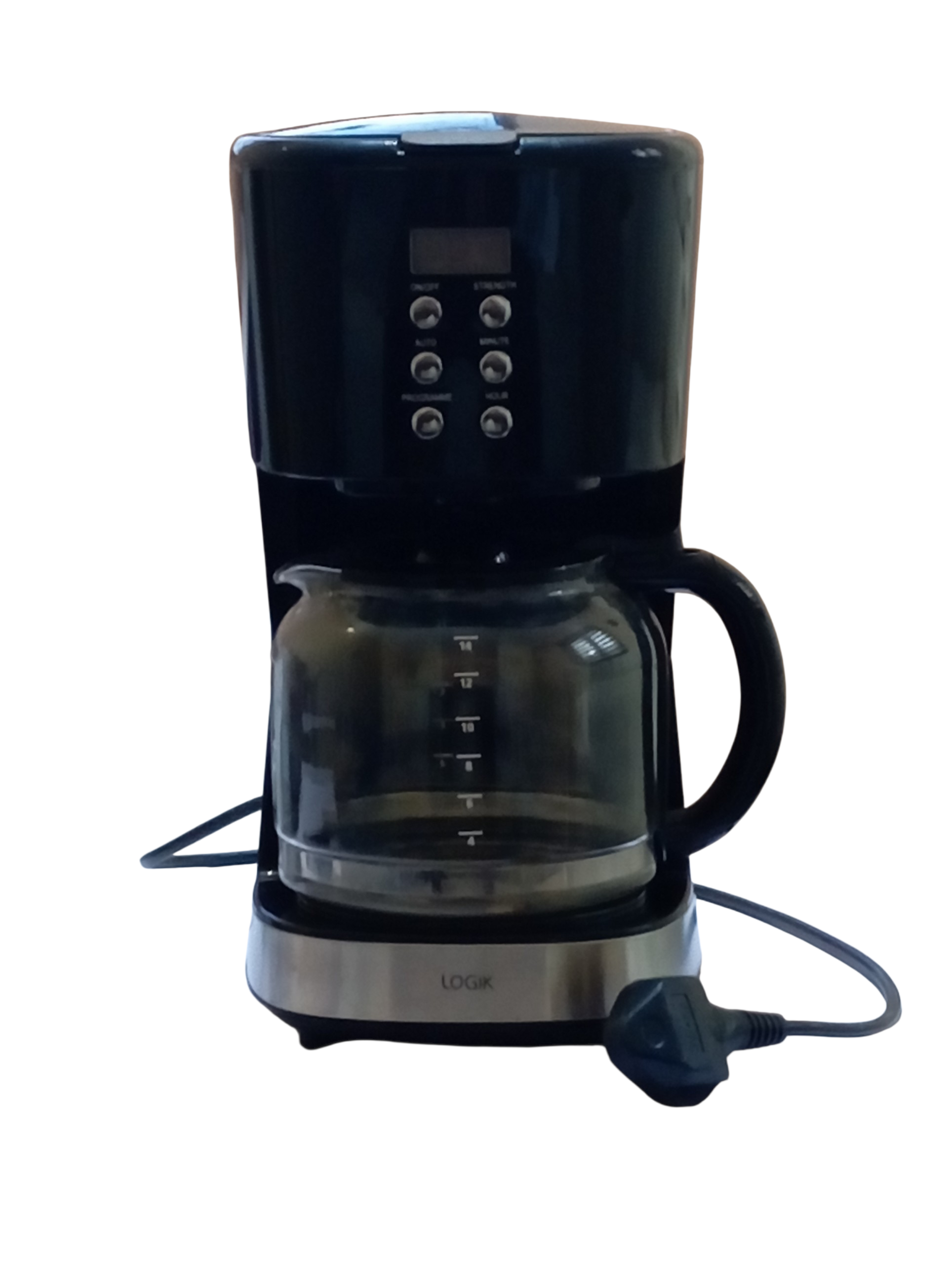 Like New Logik L14DCB19 14 Cups Filter Coffee Machine - Black